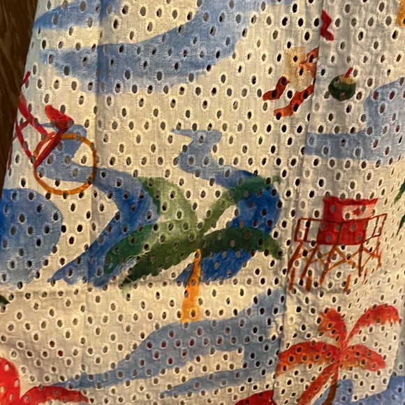 Farm Rio Copacabana Tropical Eyelet Cover Up NWT - Picture 12 of 16